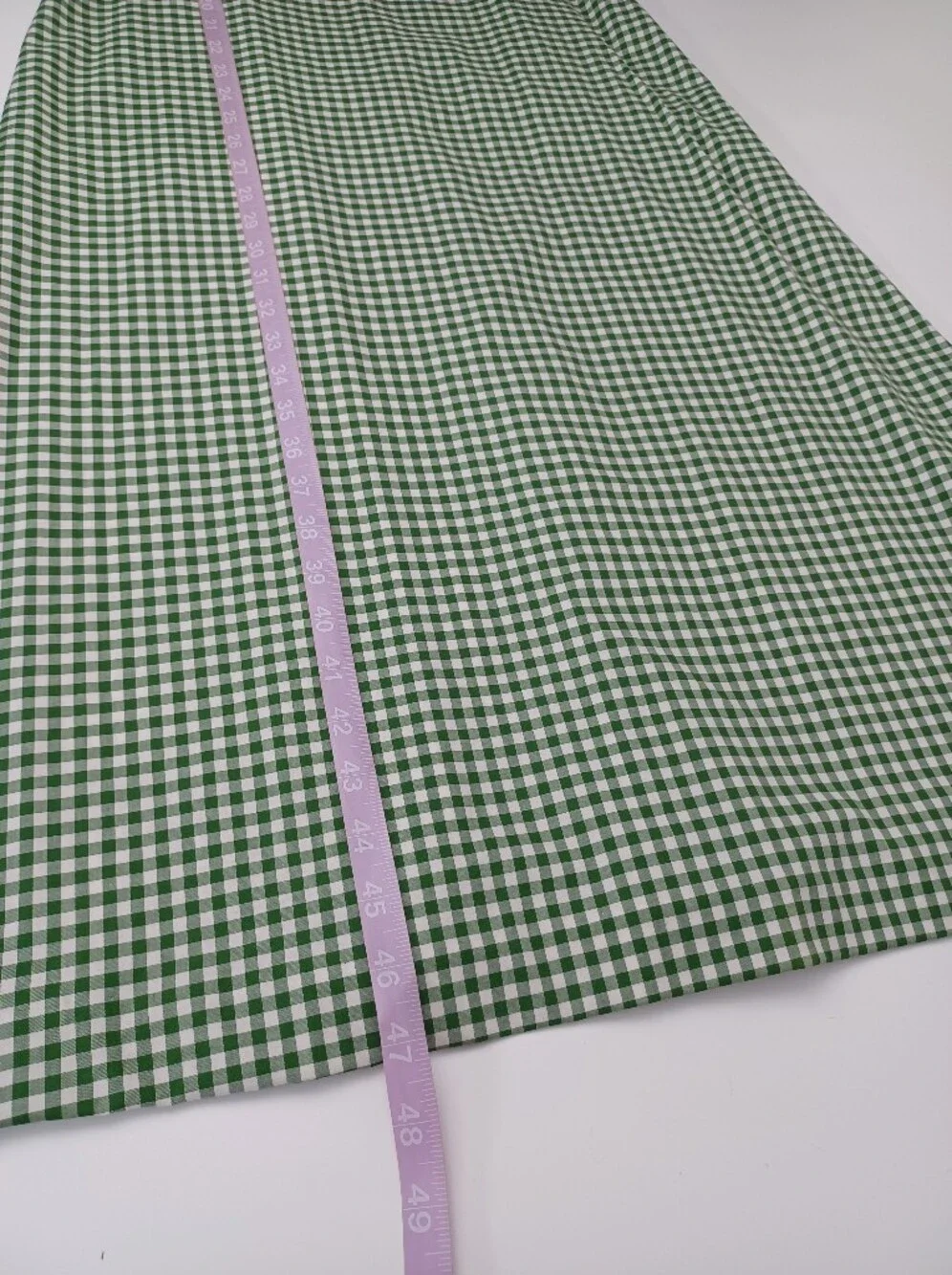 Kate Spade Mini Gingham Bow Midi Dress Size 4 Cotton Blend V Neck Sleeveless
